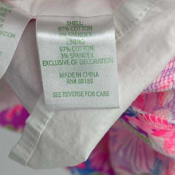 Lilly Pulitzer Shelli Stretch Dress Amethyst Moms The Word Pink Size 6 NWOT - Picture 12 of 12